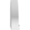 Ekena Millwork Elliptical Smooth Architectural Grade PVC Pediment, 26"W x 7-1/2"H x 2"P PEDPS026X075ELL00 - alternate 6